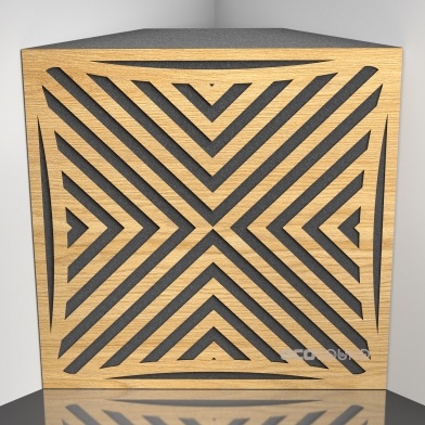 Купить бас ловушка ecosound urban sherwood-oak 50 х 50 см 150 мм светлый дуб по низкой цене