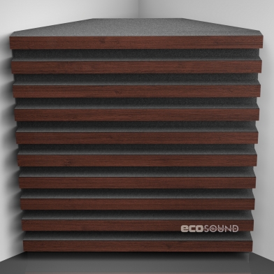 Купить бас ловушка ecosound comb wenge 50 х 50 см 150 мм коричневая по низкой цене
