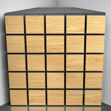 Купить бас ловушка ecosound tetras wood sherwood-oak 50 х 50 см 150 мм светлый дуб по низкой цене