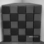 Купить бас ловушка ecosound tetras acoustic wood hdf-black 50 х 50 см 150 мм черная по низкой цене
