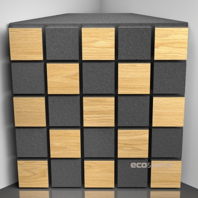 Купить бас ловушка ecosound tetras acoustic wood sherwood-oak 50 х 50 см 150 мм светлый дуб по низкой цене