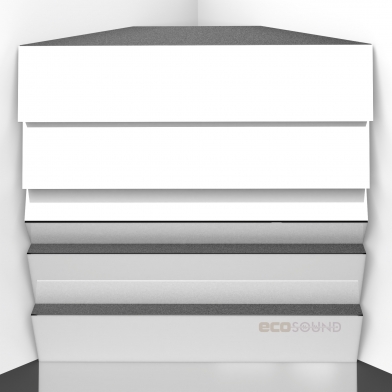 Купить бас ловушка ecosound pindiff rock plastic white 50 х 50 см 150 мм белый пластик по низкой цене