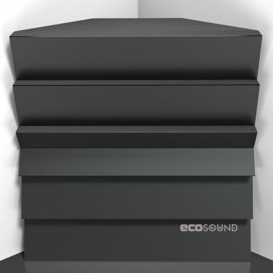 Купить бас ловушка ecosound pindiff crater hdf-black 50 х 50 см 150 мм черная по низкой цене