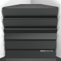 Купить бас ловушка ecosound pindiff crater hdf-black 50 х 50 см 150 мм черная по низкой цене