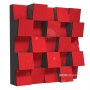 Купить акустический диффузор-рассеиватель ecosound ecodiff plastic red 50 х 50 см 103 мм красный пластик по низкой цене