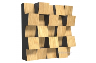 Акустичний дифузор-розсіювач Ecosound EcoDiff Sherwood-Oak 50 х 50 см 153 мм світлий дуб