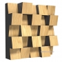 Купить акустичний дифузор-розсіювач ecosound ecodiff sherwood-oak 50 х 50 см 153 мм світлий дуб по низкой цене
