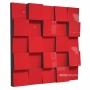 Купить акустический диффузор-рассеиватель ecosound ecodiff plastic red 50 х 50 см 53 мм красный пластик по низкой цене