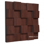 Купить акустический диффузор-рассеиватель ecosound ecodiff wenge 50 х 50 см 53 мм темно-коричневый по низкой цене