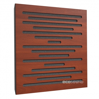 Купить акустическая панель ecosound ecowave apple-locarno 50 х 50 см 33 мм коричневая по низкой цене