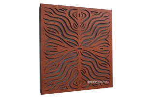 Акустическая панель Ecosound Chimera F Apple-Locarno 50 х 50 см 33 мм коричневая