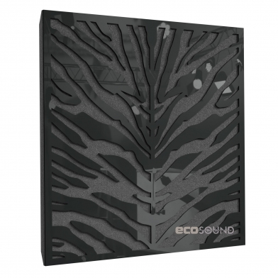 Купить акустическая панель ecosound zebra apple-locarno 50 х 50 см 33 мм коричневая по низкой цене