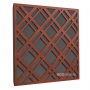 Купить акустическая панель ecosound grille apple-locarno 50 х 50 см 33 мм коричневая по низкой цене