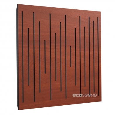 Купить акустическая панель ecosound ecopulse apple-locarno 50 х 50 см 33 мм коричневая по низкой цене