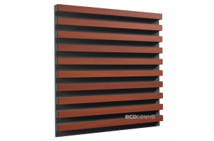 Акустична панель Ecosound Comb Apple-Locarno 50 х 50 см 33 мм коричнева