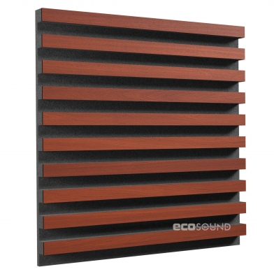 Купить акустическая панель ecosound comb apple-locarno 50 х 50 см 33 мм коричневая по низкой цене
