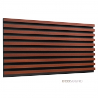 Акустична панель Ecosound Comb XXL Apple-Locarno 200 х 100 см 53 мм коричнева