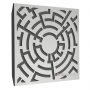 Купить акустическая панель ecosound labyrinth-full hdf-white 50 х 50 см 33 мм белый по низкой цене