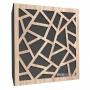 Купить акустическая панель ecosound ecoart-medium lt-sonoma-oak 50 х 50 см 33 мм латте по низкой цене