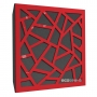 Купить акустическая панель ecosound ecoart-medium plastic red 50 х 50 см 33 мм красный пластик по низкой цене