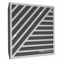 Купить акустическая панель ecosound band plastic white 50 х 50 см 33 мм белый пластик по низкой цене