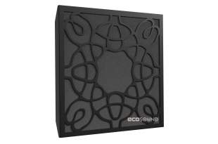 Акустична панель Ecosound Acoustic HDF-Black 50 х 50 см 33 мм чорний