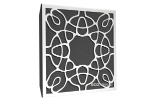 Акустична панель Ecosound Acoustic HDF-White 50 х 50 см 33 мм білий