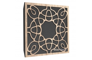 Акустична панель Ecosound Acoustic Lt-Sonoma-Oak 50 х 50 см 33 мм латте