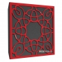 Купить акустическая панель ecosound acoustic plastic red 50 х 50 см 33 мм красный пластик по низкой цене