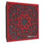 Купить акустическая панель ecosound magic plastic red 50 х 50 см 33 мм красный пластик по низкой цене