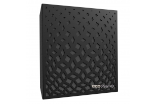 Акустическая панель Ecosound Chips HDF-Black 50 х 50 см 33 мм черный