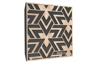 Акустична панель Ecosound Arrow Lt-Sonoma-Oak 50 х 50 см 33 мм латте