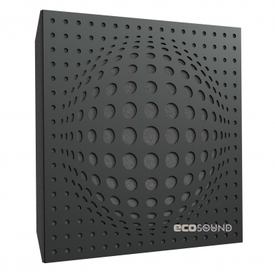 Купить акустическая панель ecosound lens hdf-black 50 х 50 см 53 мм черный по низкой цене