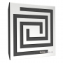 Купить акустическая панель ecosound spiral hdf-white 50 х 50 см 53 мм белый по низкой цене