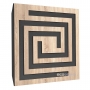 Купить акустическая панель ecosound spiral lt-sonoma-oak 50 х 50 см 53 мм латте по низкой цене