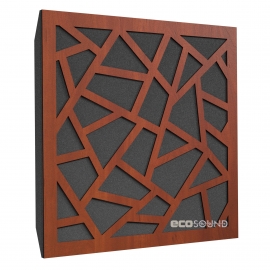 Акустическая панель Ecosound Ecoart-medium Apple-Locarno 50 х 50 см 53 мм коричневый