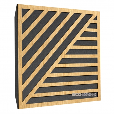 Купить акустическая панель ecosound band sherwood-oak 50 х 50 см 53 мм светлый дуб по низкой цене
