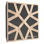Купить акустическая панель ecosound snowflake lt-sonoma-oak 50 х 50 см 53 мм латте по низкой цене