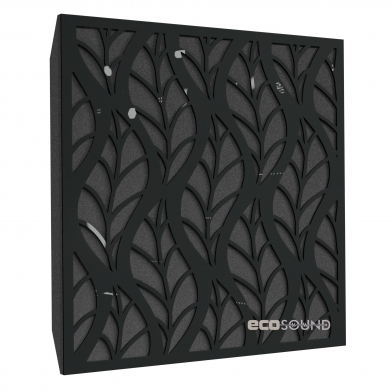 Купить акустическая панель ecosound petal plastic black 50 х 50 см 53 мм черный пластик по низкой цене