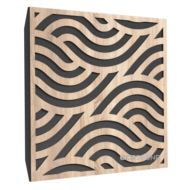 Купить акустическая панель ecosound hilsl lt-sonoma-oak 50 х 50 см 53 мм латте по низкой цене