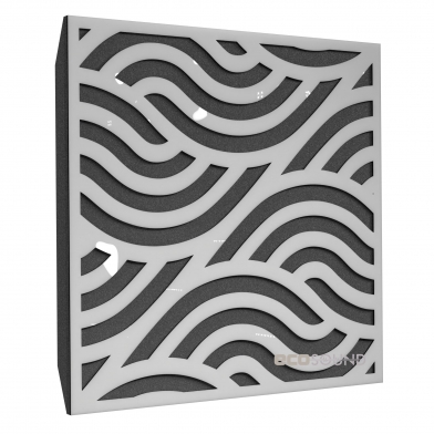 Купить акустическая панель ecosound hilsl plastic white 50 х 50 см 53 мм белый пластик по низкой цене