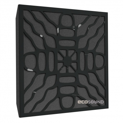 Купить акустическая панель ecosound chladni plastic black 50 х 50 см 53 мм черный пластик по низкой цене