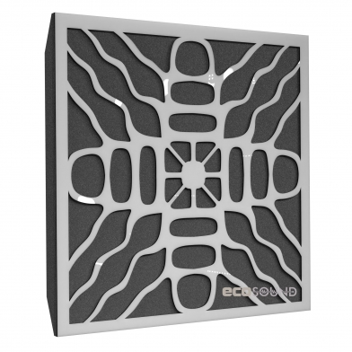 Купить акустическая панель ecosound chladni plastic white 50 х 50 см 53 мм белый пластик по низкой цене