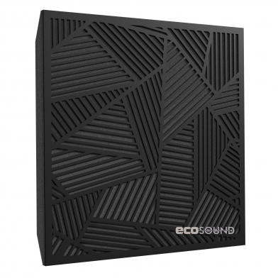 Купить акустическая панель ecosound field hdf-black 50 х 50 см 53 мм черный по низкой цене