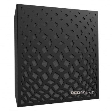 Купить акустическая панель ecosound chips hdf-black 50 х 50 см 53 мм черный по низкой цене