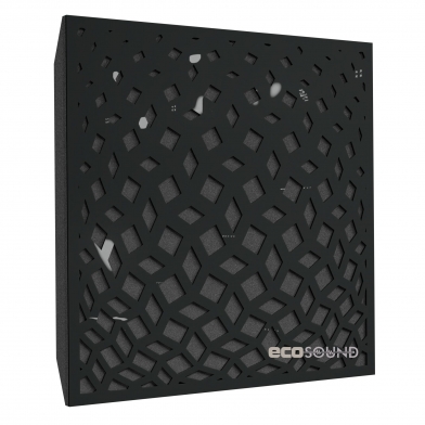 Купить акустическая панель ecosound chips plastic black 50 х 50 см 53 мм черный пластик по низкой цене