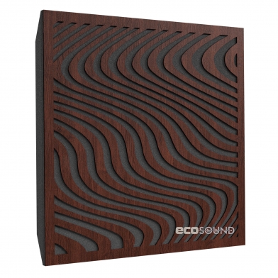 Купить акустическая панель ecosound sand wenge 50 х 50 см 53 мм темно-коричневый по низкой цене