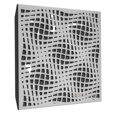Купить акустическая панель ecosound illusion plastic white 50 х 50 см 53 мм белый пластик по низкой цене