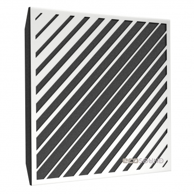 Купить акустическая панель ecosound simple-line hdf-white 50 х 50 см 53 мм белый по низкой цене