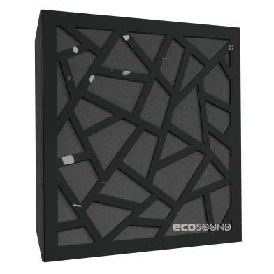 Купить акустическая панель ecosound ecoart-medium plastic black 50 х 50 см 73 мм черный пластик по низкой цене